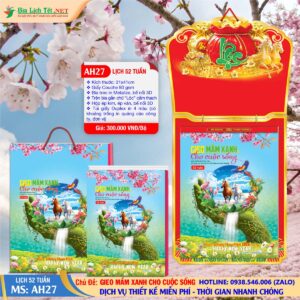 Lịch 52 Tuần - Gieo Mầm Xanh Cho Cuộc Sống