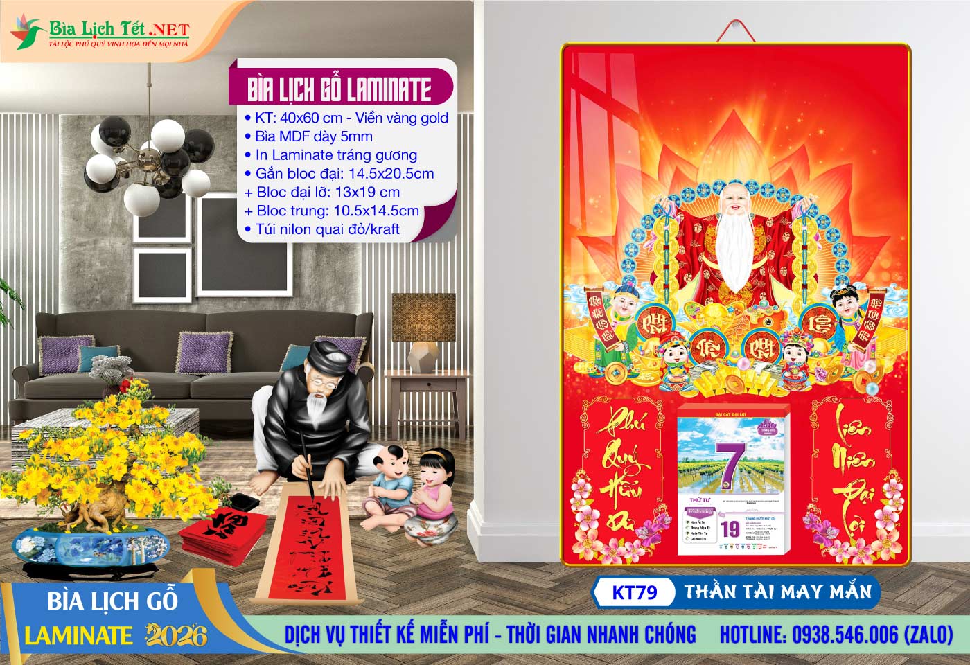 Mã Số: KT79 - Thần Tài May Mắn