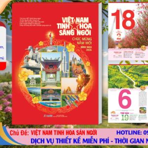 Mã Số: AH22 - Việt Nam Tinh Hoa Sáng Ngời (Bloc Rời)