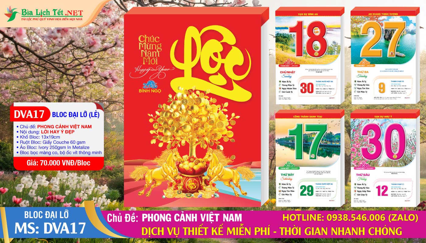 Mã Số: DVA17 - Phong Cảnh Việt Nam