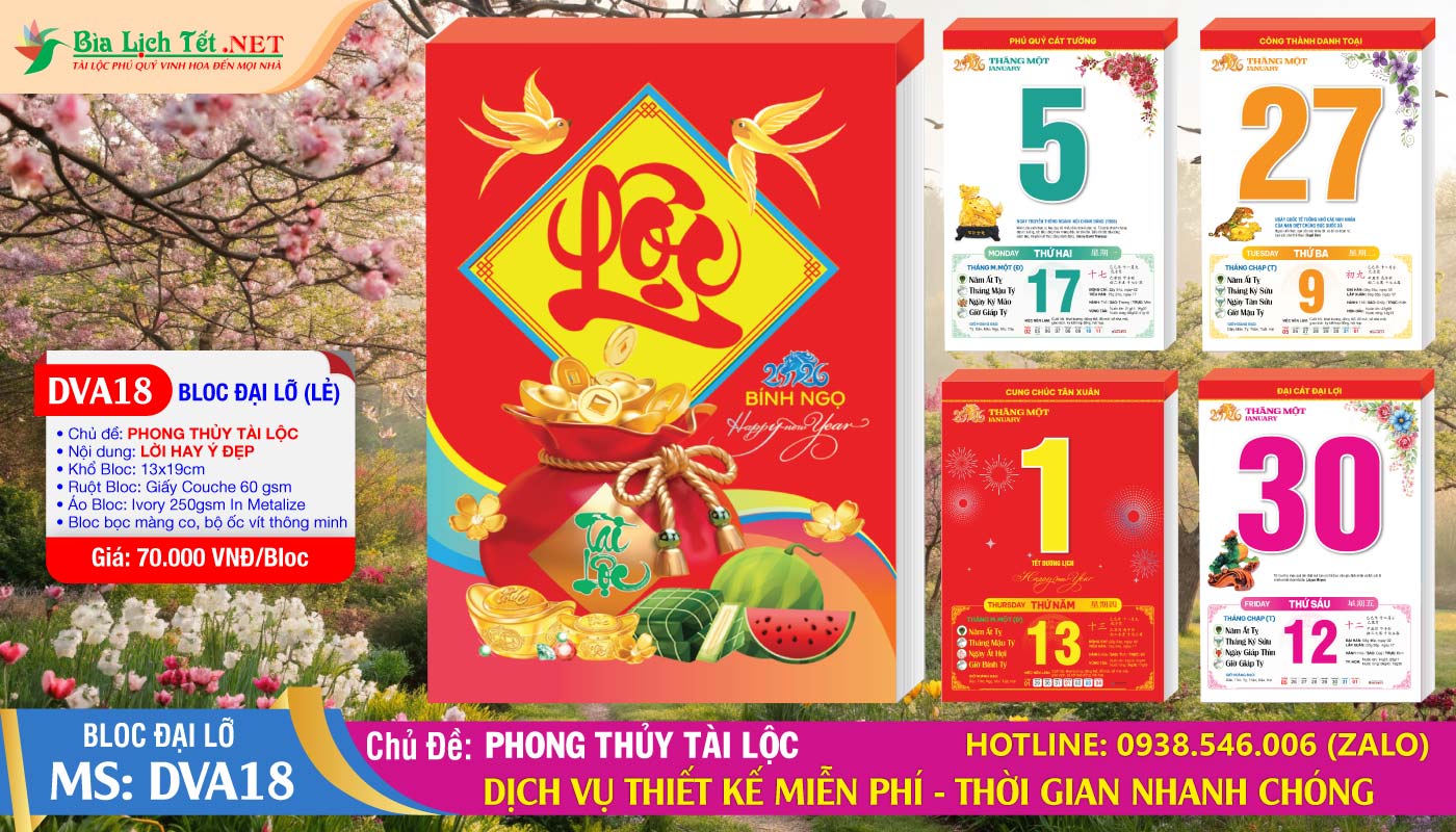 Mã Số: DVA18 - Phong Thủy Tài Lộc