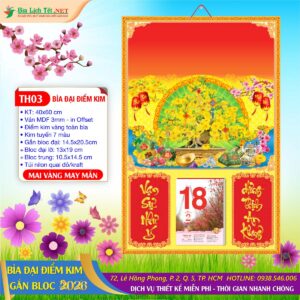 Bìa Đại Điểm Kim - TH03 - Mai Vàng May Mắn
