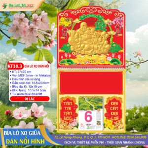 Bìa Lò Xo Hình Nổi - KT10.3 - Di Lặc