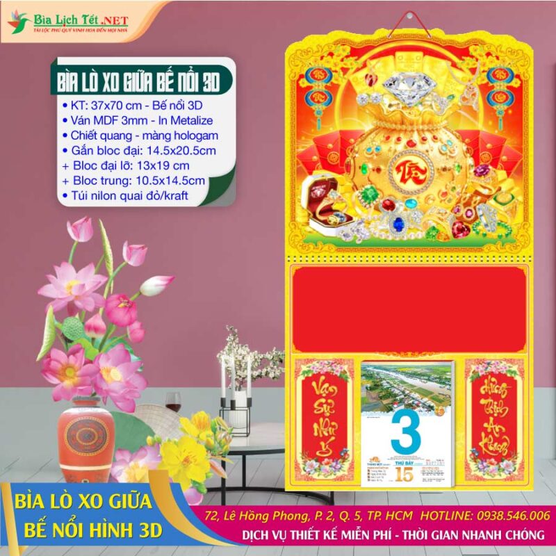 Bìa Lò Xo (37×70) Bế Nổi