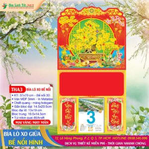 Bìa Lò Xo Giữa Bế Nổi - THA3 - Mai Vàng May Mắn