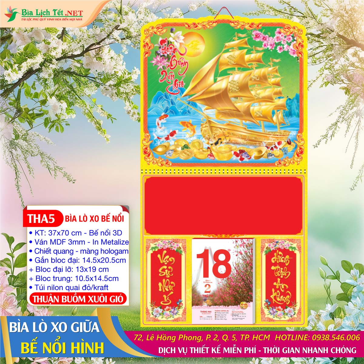 Bìa Lò Xo Giữa Bế Nổi - THA5 - Thuận Buồm Xuôi Gió