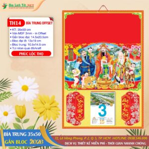 Bìa Trung 35x50 - TH14 - Phước Lộc Thọ