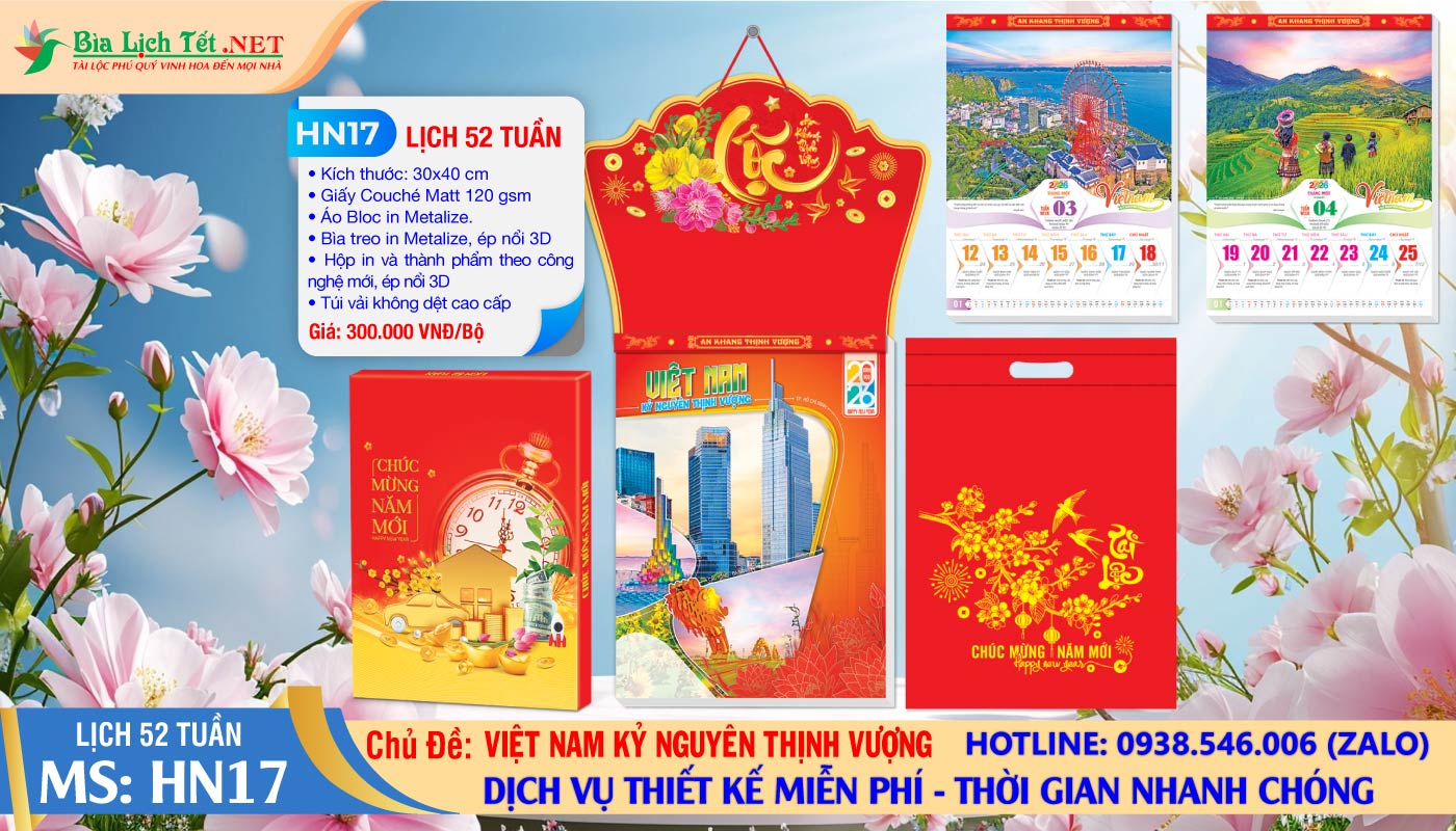 Mã Số: HN17 - Việt Nam Kỷ Nguyên Thịnh Vượng