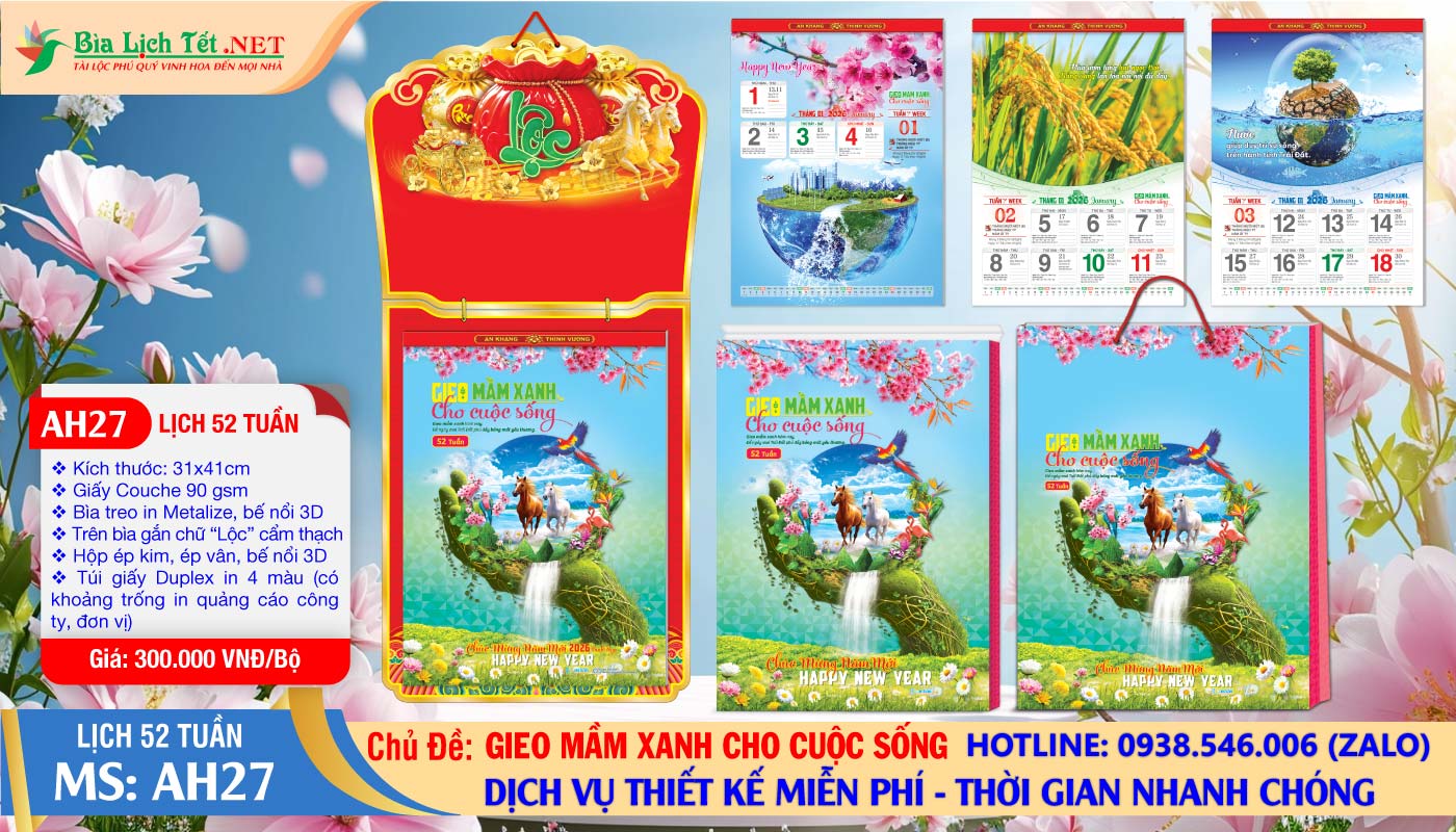Mã Số: AH27 - Gieo Mầm Xanh Cho Cuộc Sống