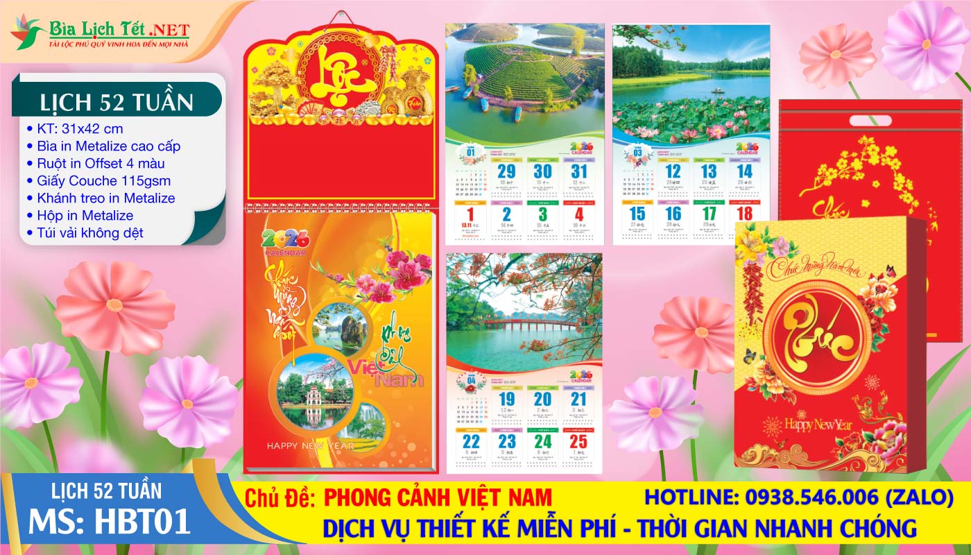 Mã Số: HBT01 - Phong Cảnh Việt Nam