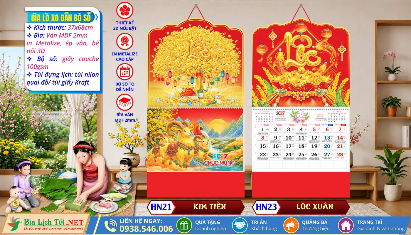 MS: HN21 - Kim Tiền + MS: HN23 - Lộc Xuân