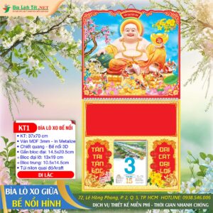 Bìa Lò Xo Giữa Bế Nổi - KT1 - Di Lặc