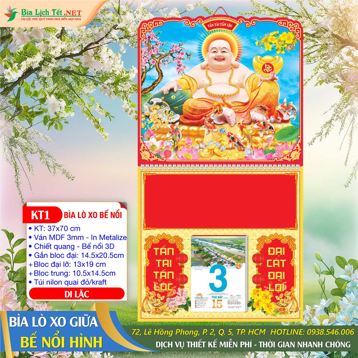 Bìa Lò Xo Giữa Bế Nổi - KT1 - Di Lặc