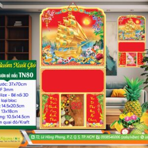 Bìa Lò Xo Giữa Bế Nổi - TN80 - Thuận Buồm Xuôi Gió